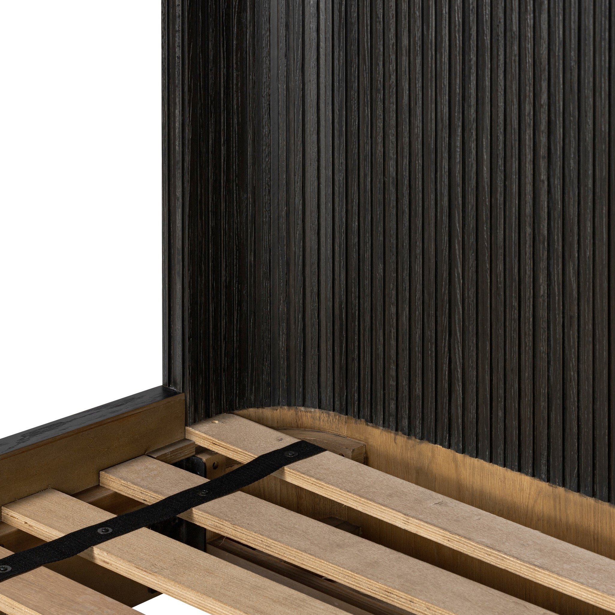 Fletcher Bed - Distressed Black Oak - Image 9