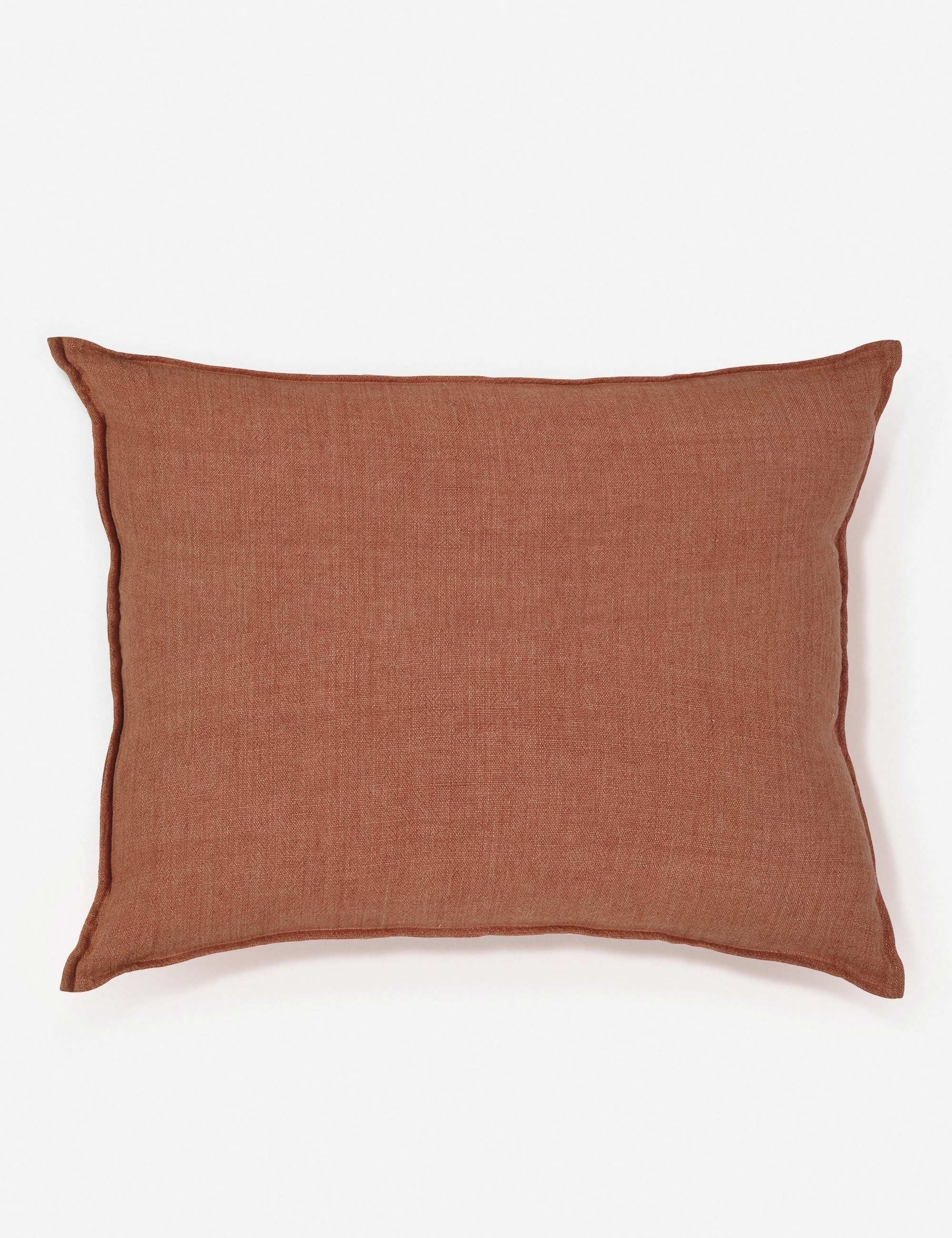 Montauk 28" x 36" Oversized Pillow, Terracotta by Pom Pom at Home - Image 0