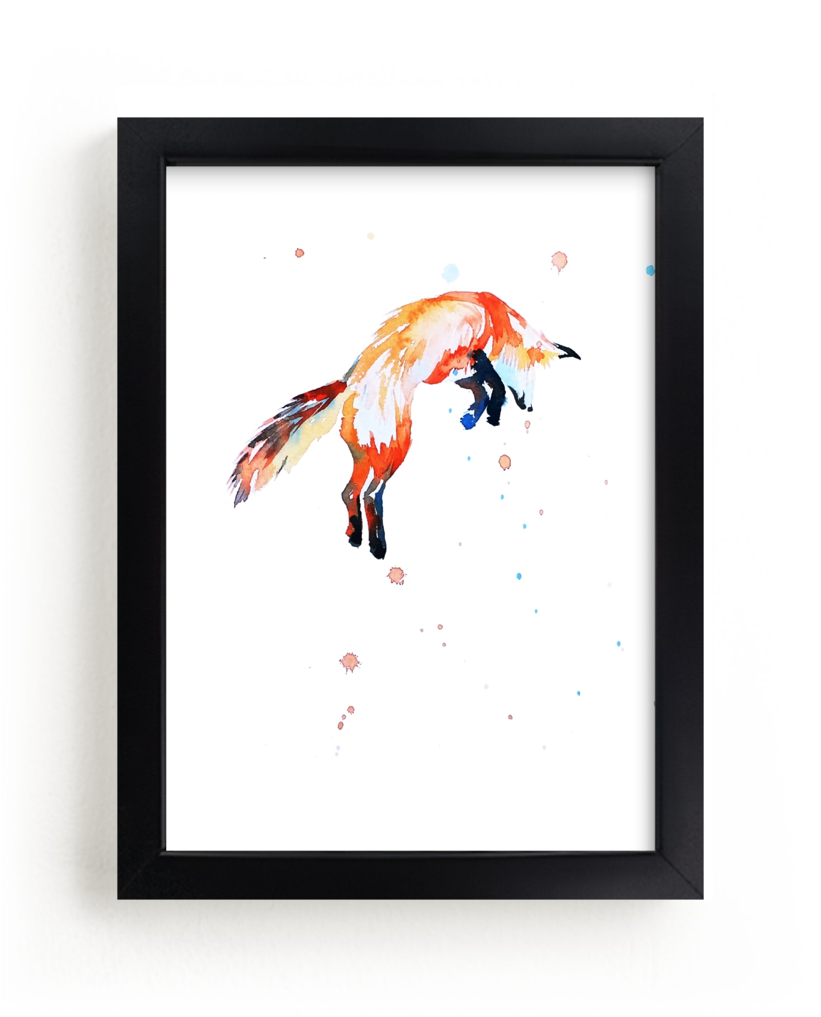 Fox Jump Limited Edition Fine Art Print 1 - Image 0