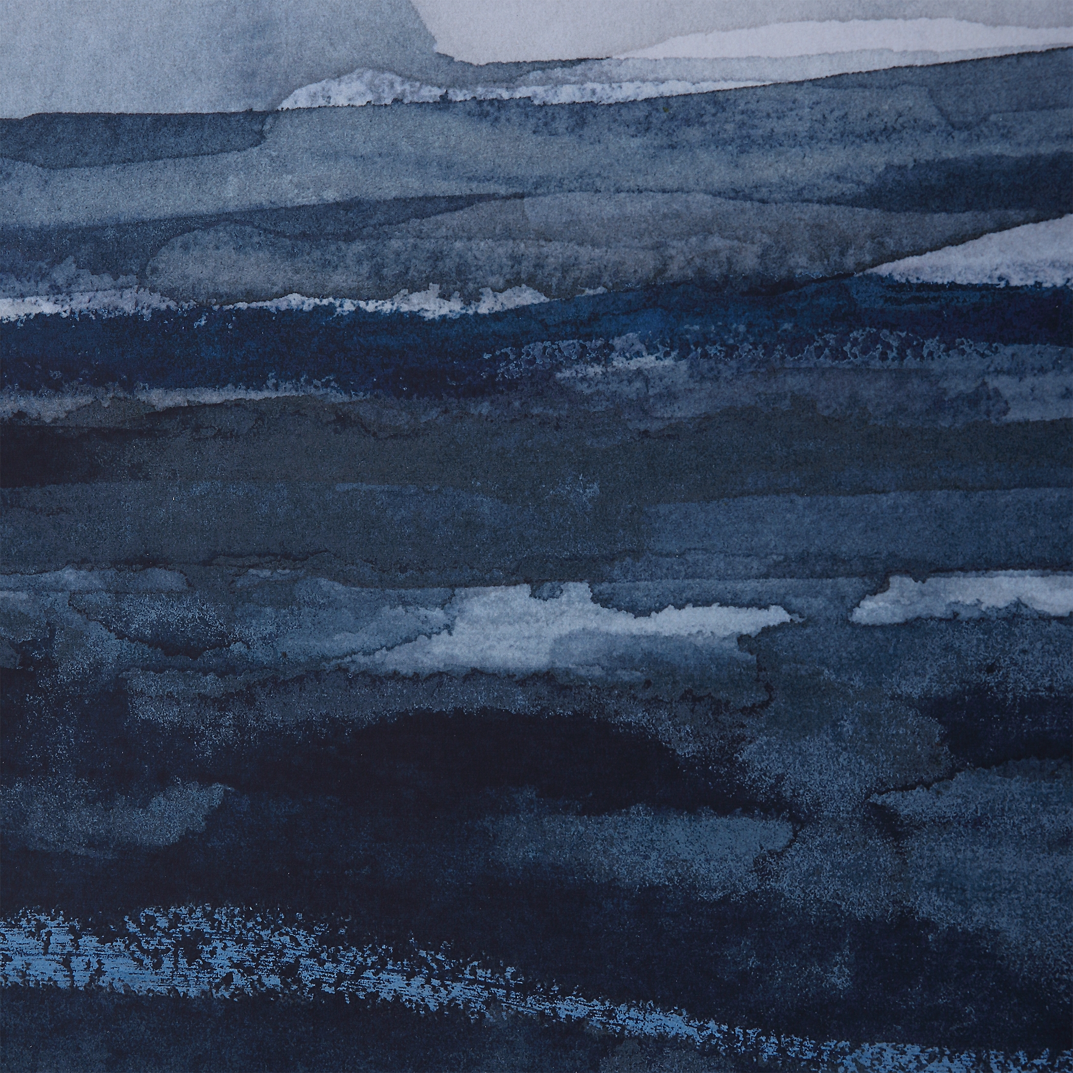 Rising Blue Abstract Framed Prints Set/2 - Image 4