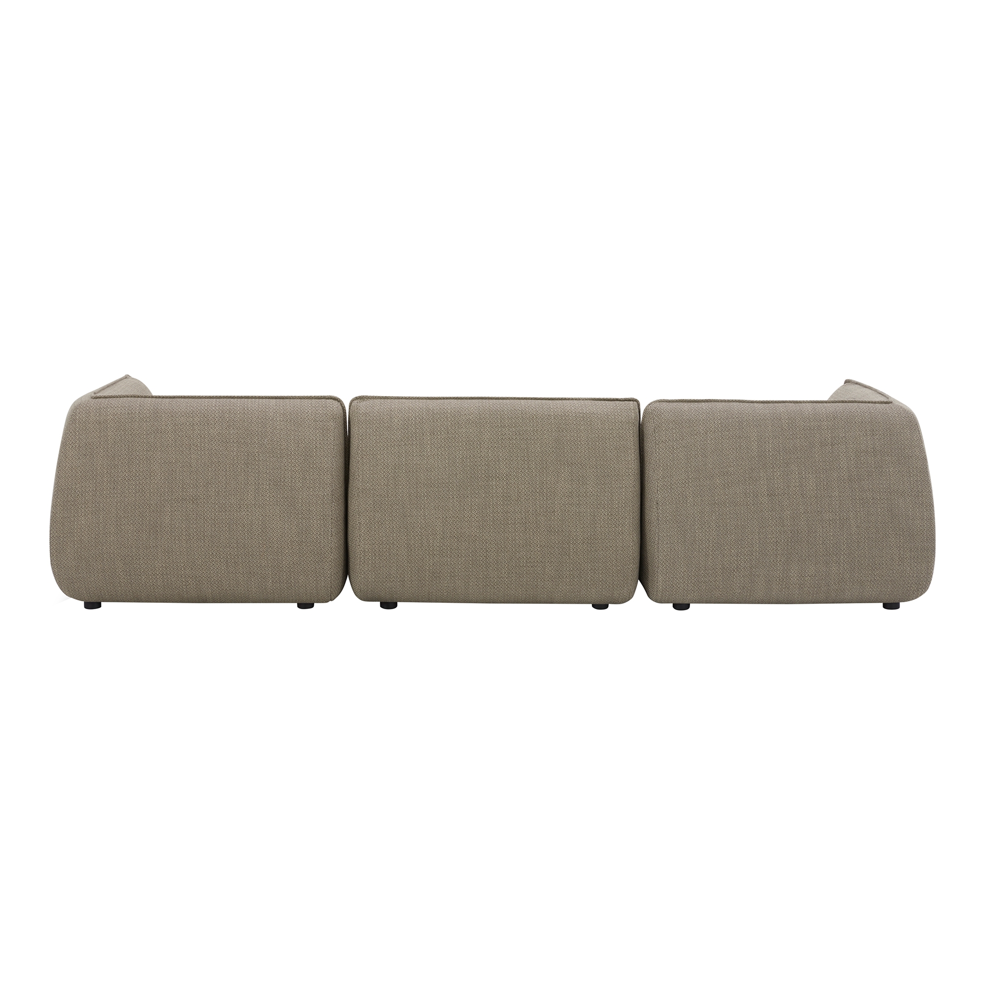 Zeppelin Lounge Modular Sectional Speckled Pumice - Image 6
