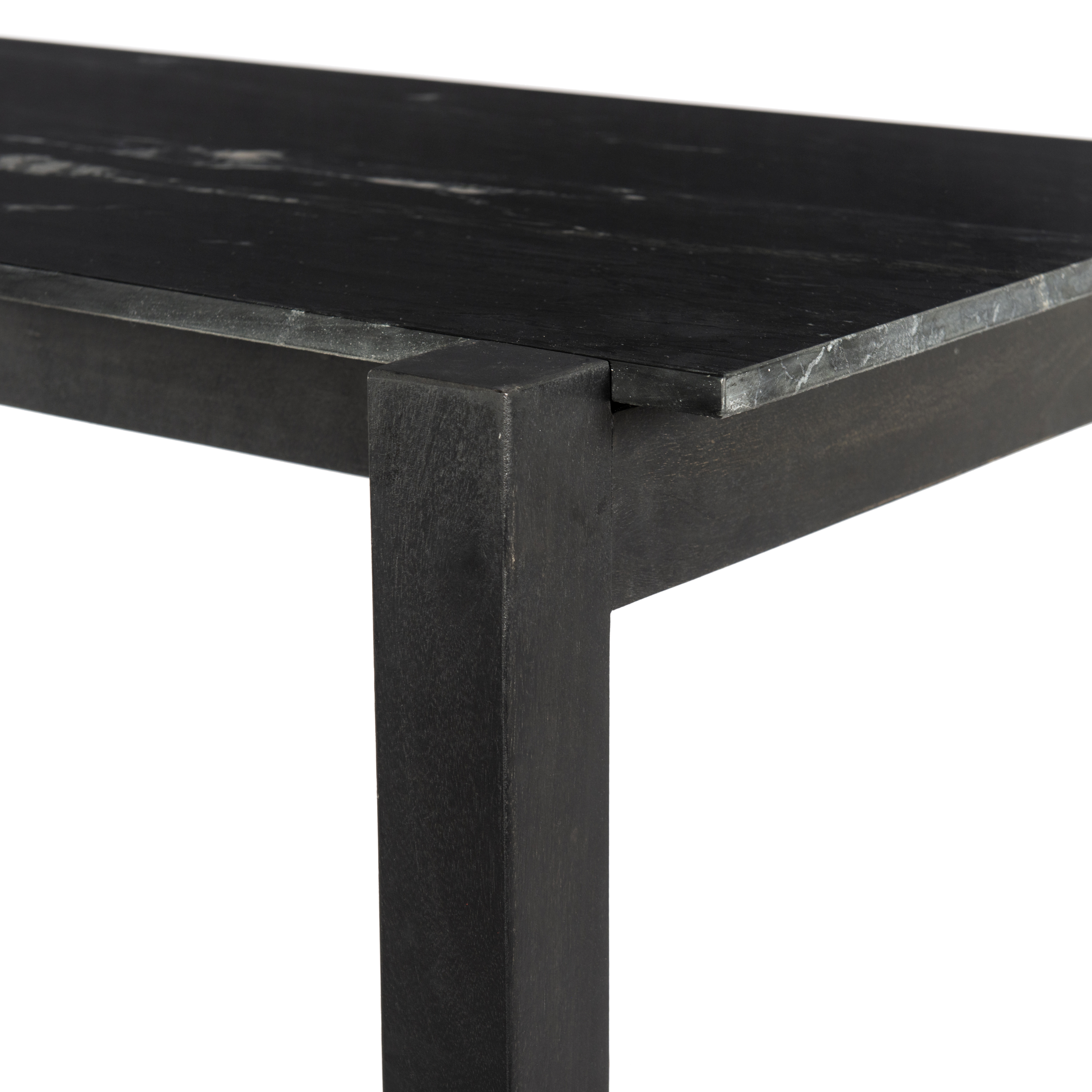 Scout Bar Table-Worn Black Mango-Counter - Image 2