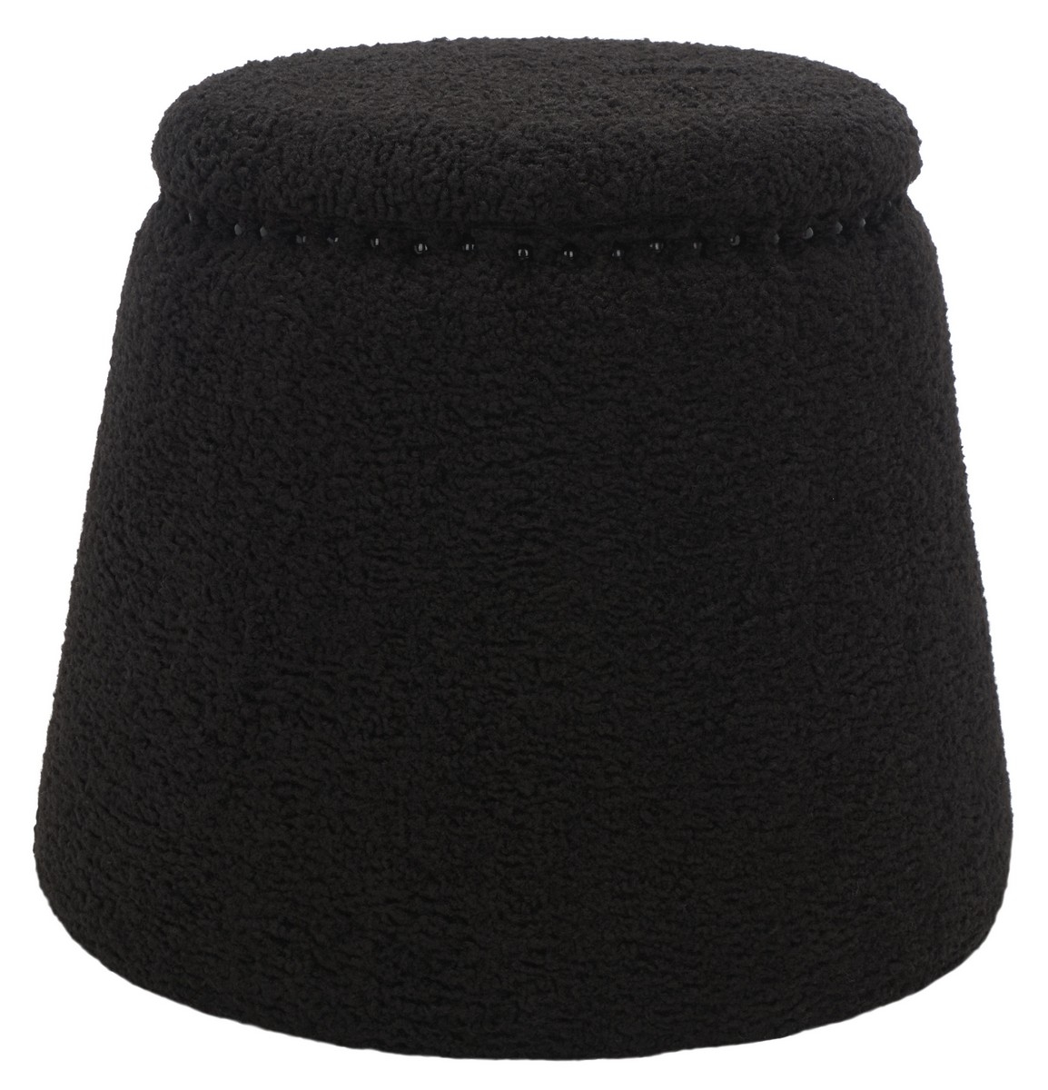 Ellerose Ottoman - Black - Image 0