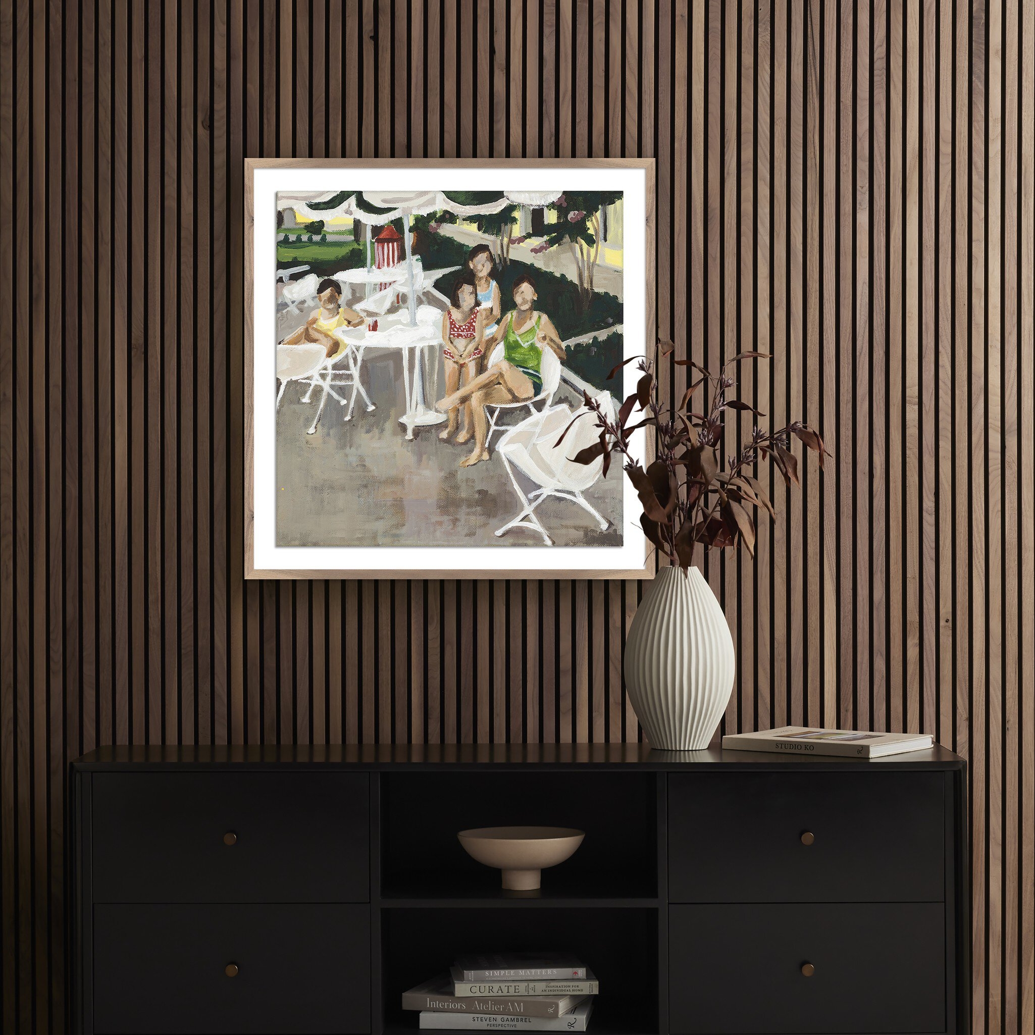 Texas, Aug. 1970 by Amanda Snyder - Rustic 1.5 Walnut - Image 2