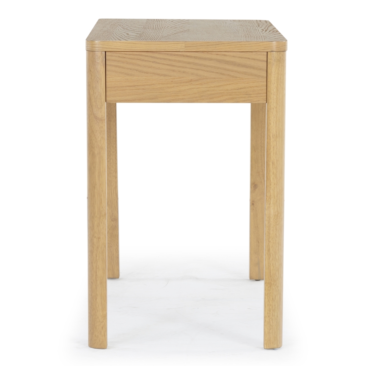 Gabrietta 2 Drawer Wood Desk - Natural/Black - Image 5