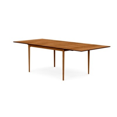 Sarah Extendable Cherry Solid Wood Dining Table - Image 0