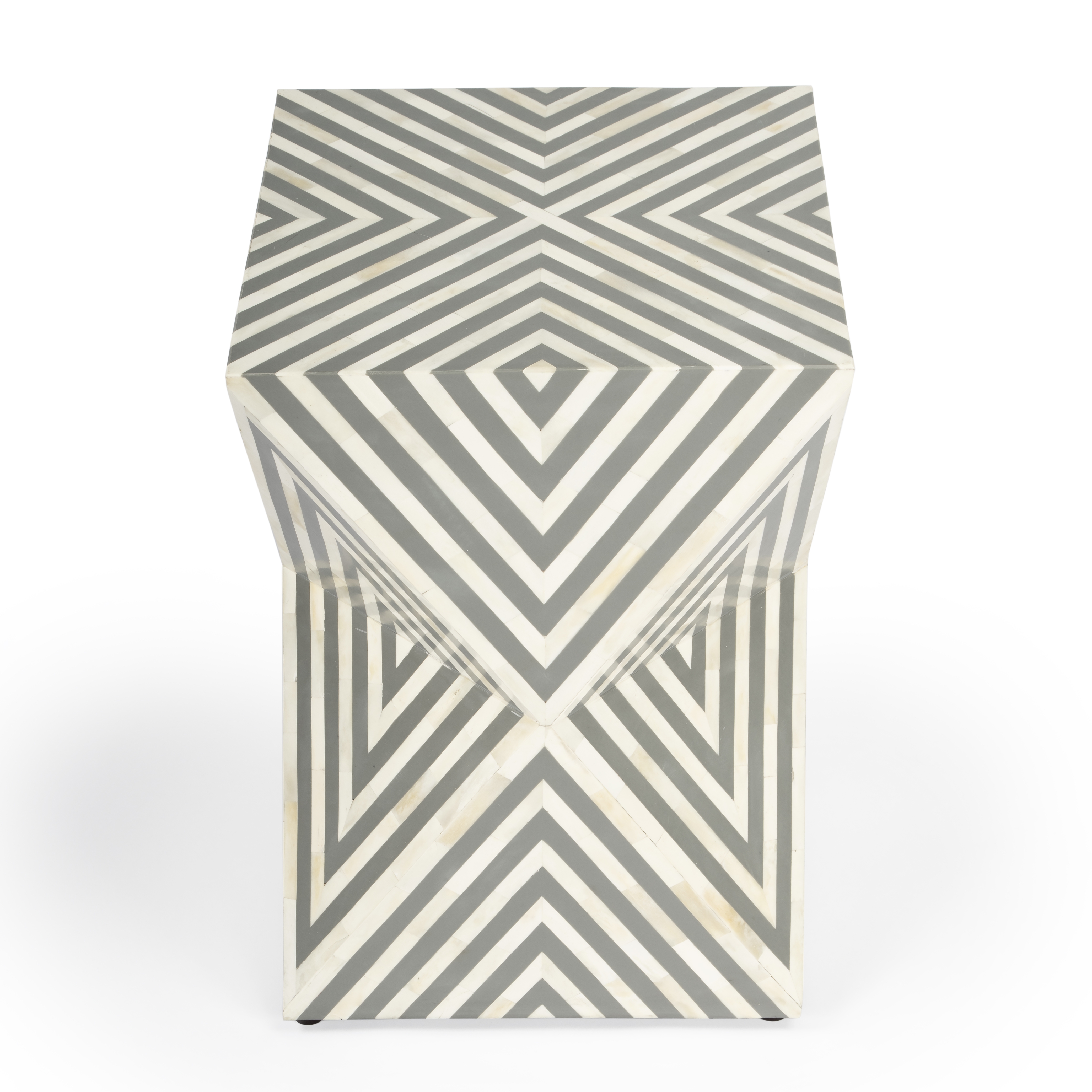 Anais Grey  Bone Side Table - Image 1