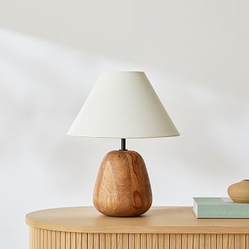 Irving Wood Table Lamp (12"–18") - Image 2