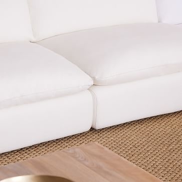 Hampton 5-Piece L-Shape Chair Sectional Native Linen White CS - Image 3