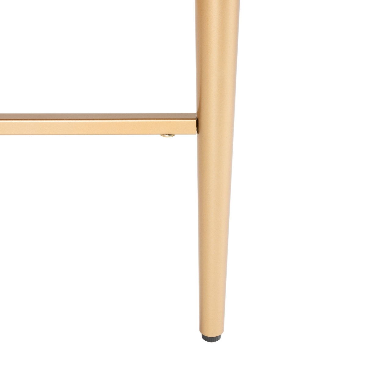 Pierre One Drawer Nightstand - Walnut / Gold - Safavieh - Image 3