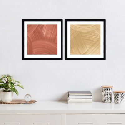 Overpass - Set Of 2 By Moira Hershey Framed Art Print - Image 0