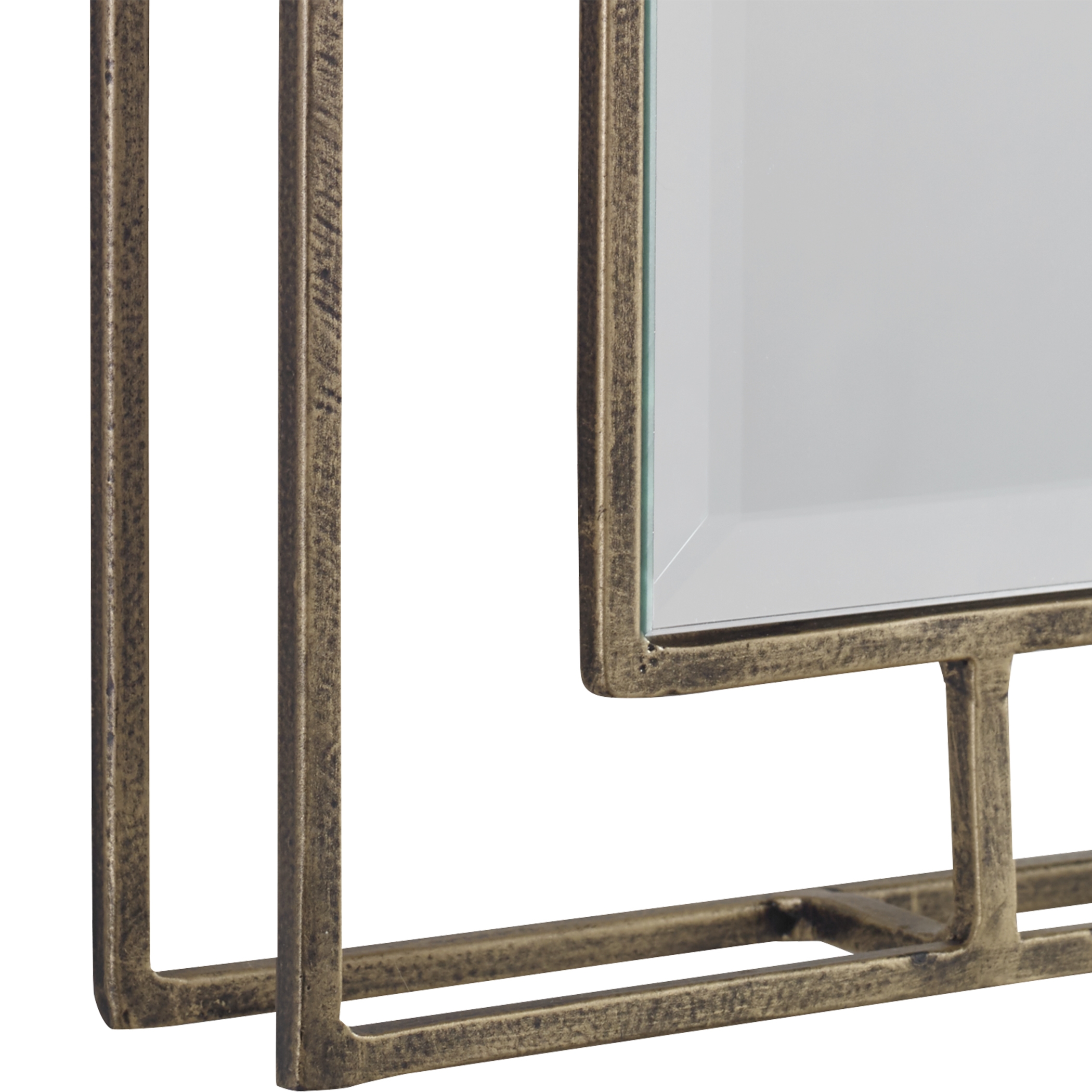 Rutledge Gold Mirrors, Set of 2 - Image 1
