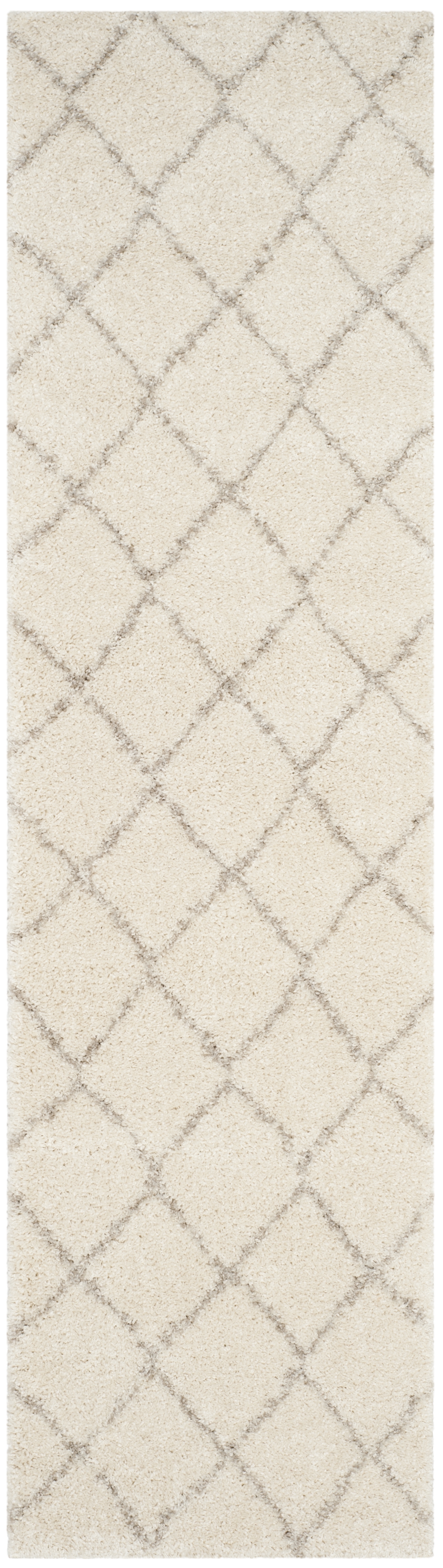 Arlo Home Woven Area Rug, ASG742A, Ivory/Beige,  2' 3" X 8' - Image 0