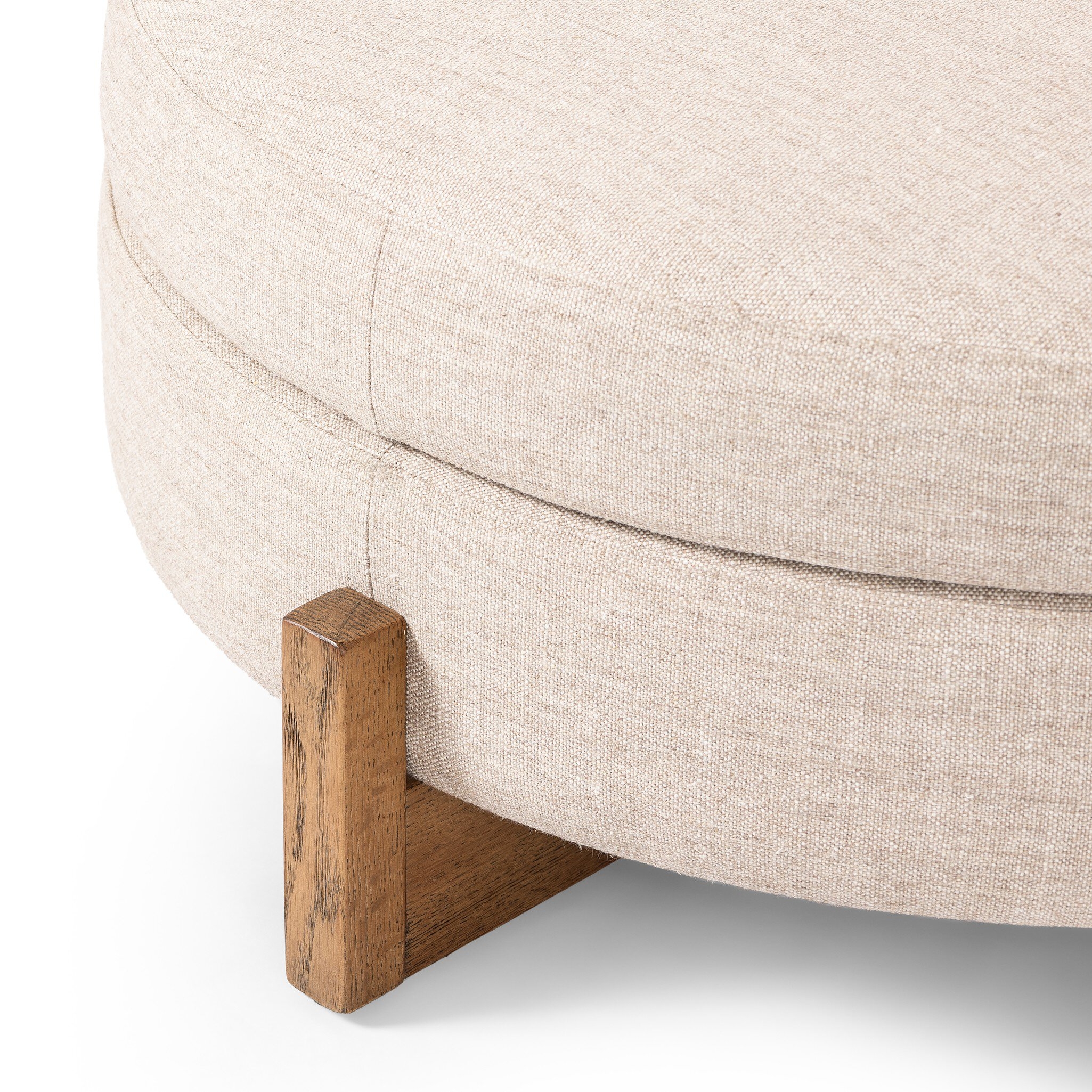 Esben Storage Ottoman - Alcala Wheat - Image 6