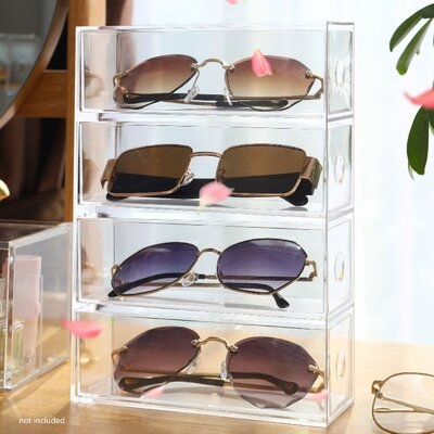 Sunglasses Display Frame Plastic Box - Image 0