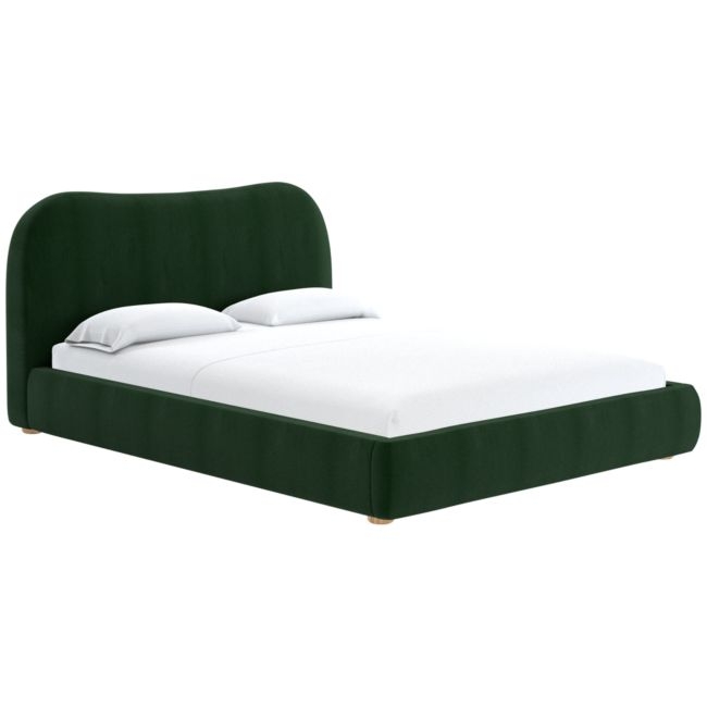 Diana Queen Bed Luca Juniper - Image 0