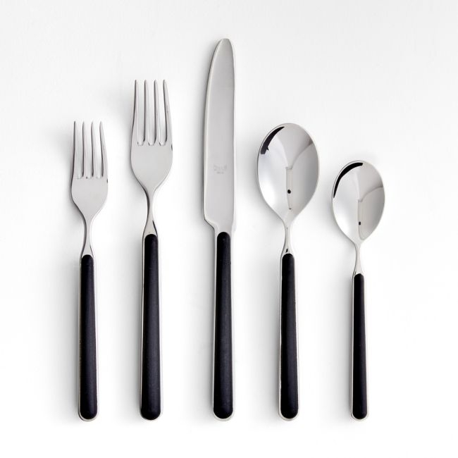Mepra Fantasia Black 5-Piece Placesetting - Image 0