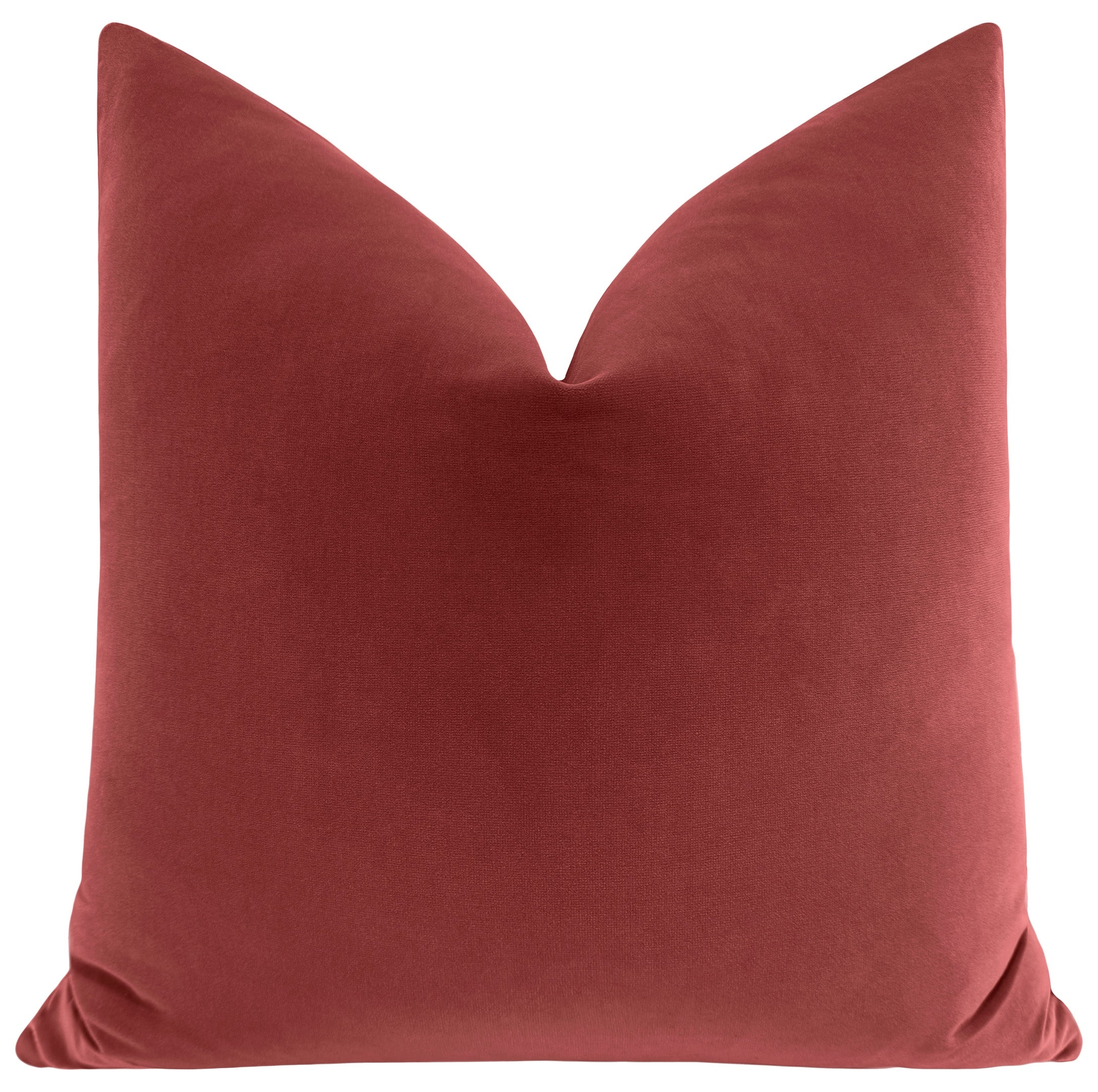 SIGNATURE VELVET // RHUBARB - 20" X 20" - Image 0