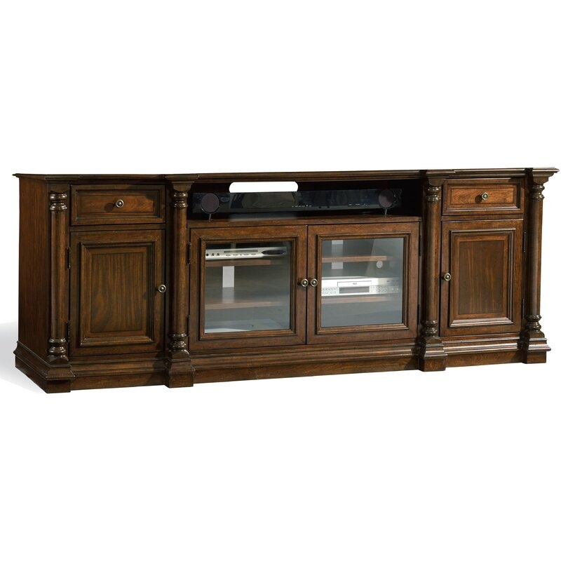 Hooker Furniture Leesburg Solid Wood TV Stand for TVs up to 88"" - Image 0