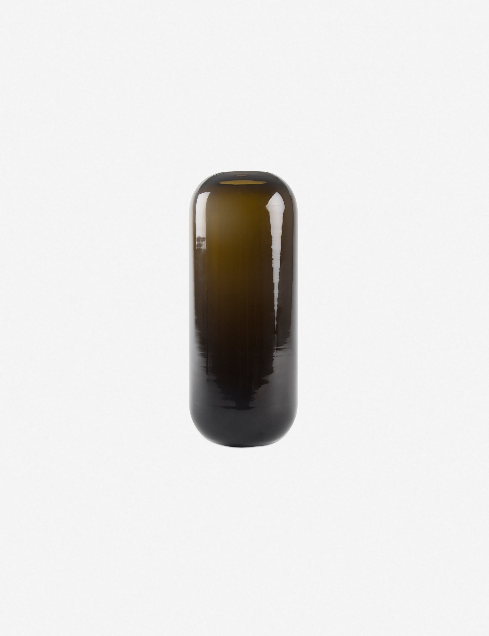 Hawkins New York Pill Vase, Dark Olive Small - Image 1