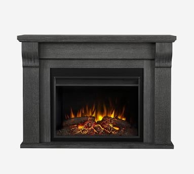 Real Flame 58" Whittier Grand Electric Fireplace, Antique Gray - Image 5