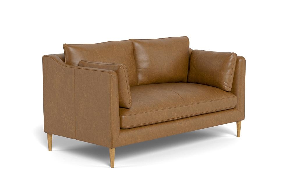 Caitlin Leather Loveseat by The EverygirlÃ?Â® - Image 1