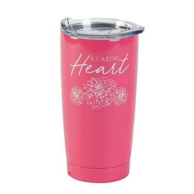 Tumbler  Cup A Caring Heart Pink 20Oz - Image 0