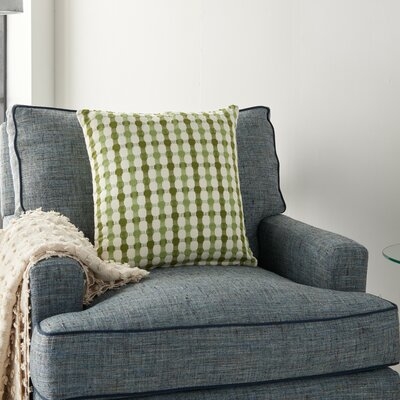 Mather Square Cotton Pillow Cover & Insert - Image 0