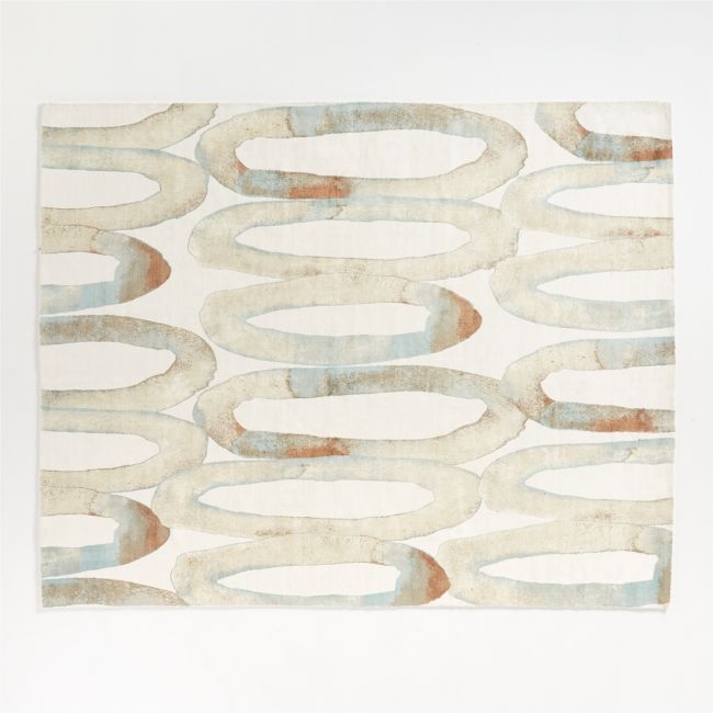 Liotti Watercolor Area Rug 8'x10' - Image 0