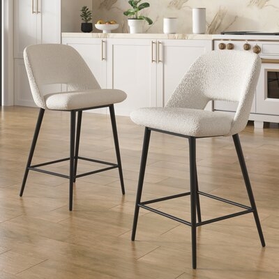 Valdez Boucle Bar & Counter Stool - Image 1