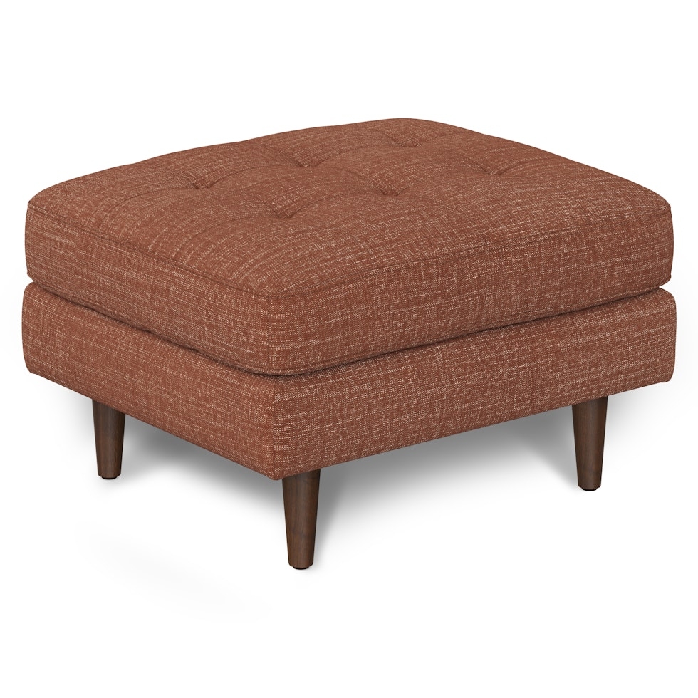 Sven 30" Ottoman - Napa Rust - Image 0