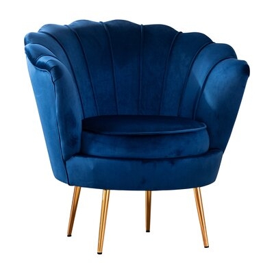 Raelynn Upholstered Barrel Chair - Image 0