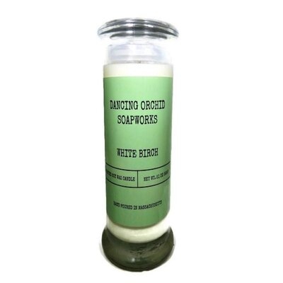 Cotton Wick White Birch Scented Jar Candle - Image 0