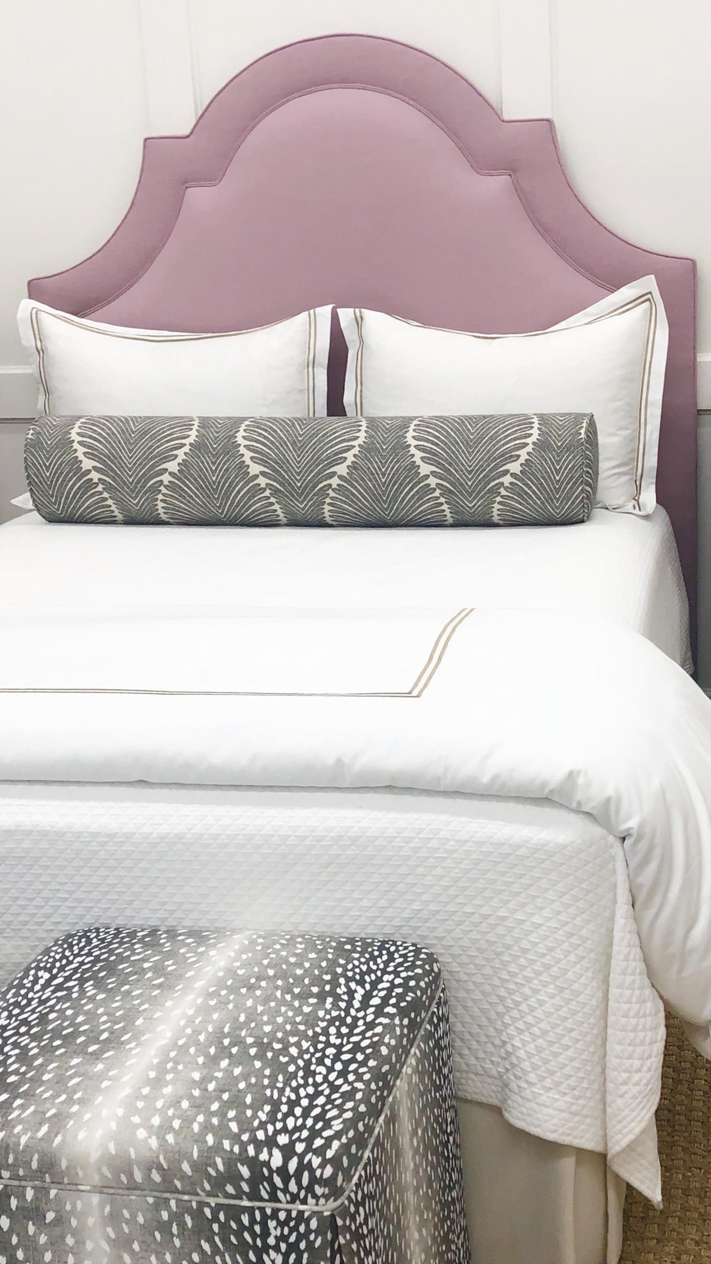 THE BOLSTER :: MUSGROVE CHENILLE // CHARCOAL - BY THE YARD - Image 5