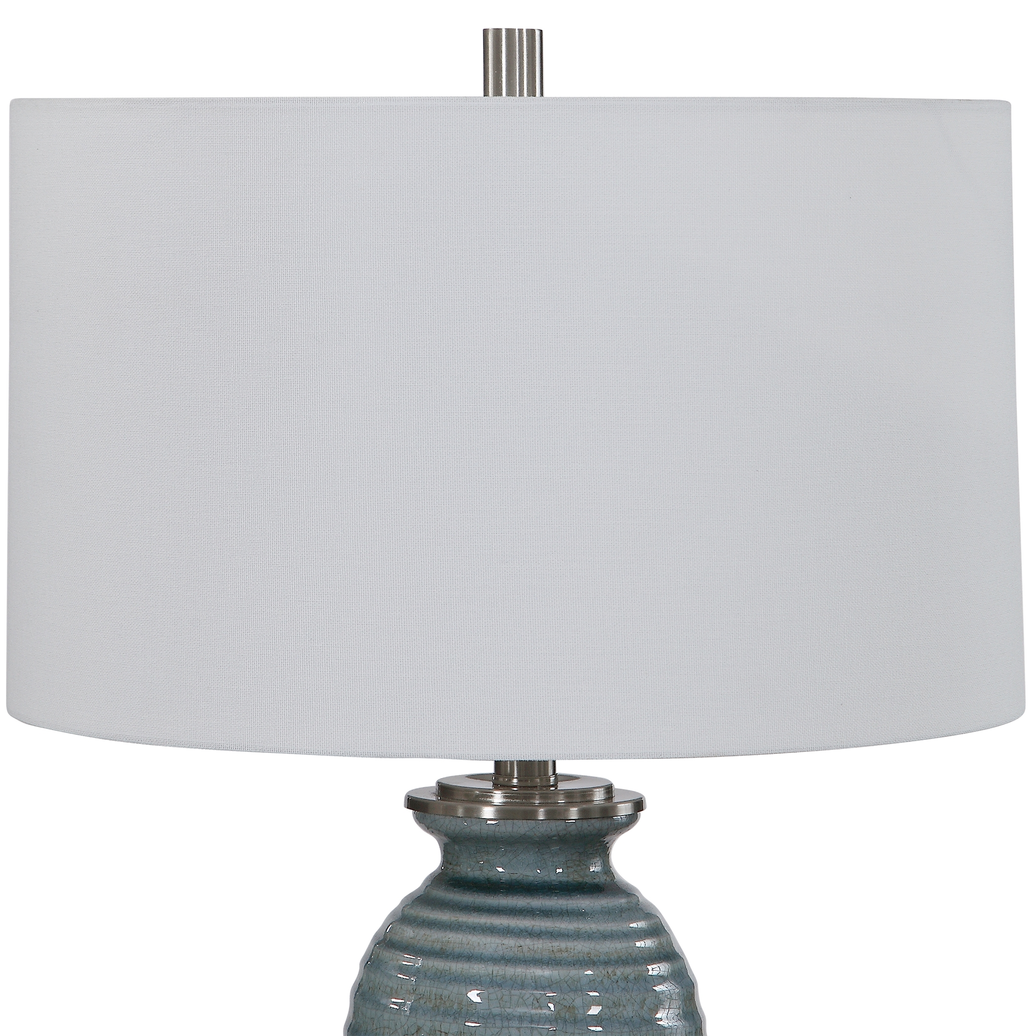 Zaila Light Blue Table Lamp - Image 3