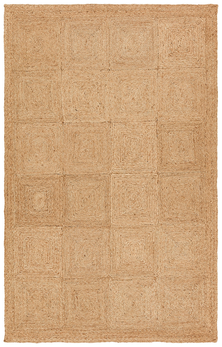 Ecrin BRD02 Handmade Solid Tan Area Rug (9'x12') - Image 0