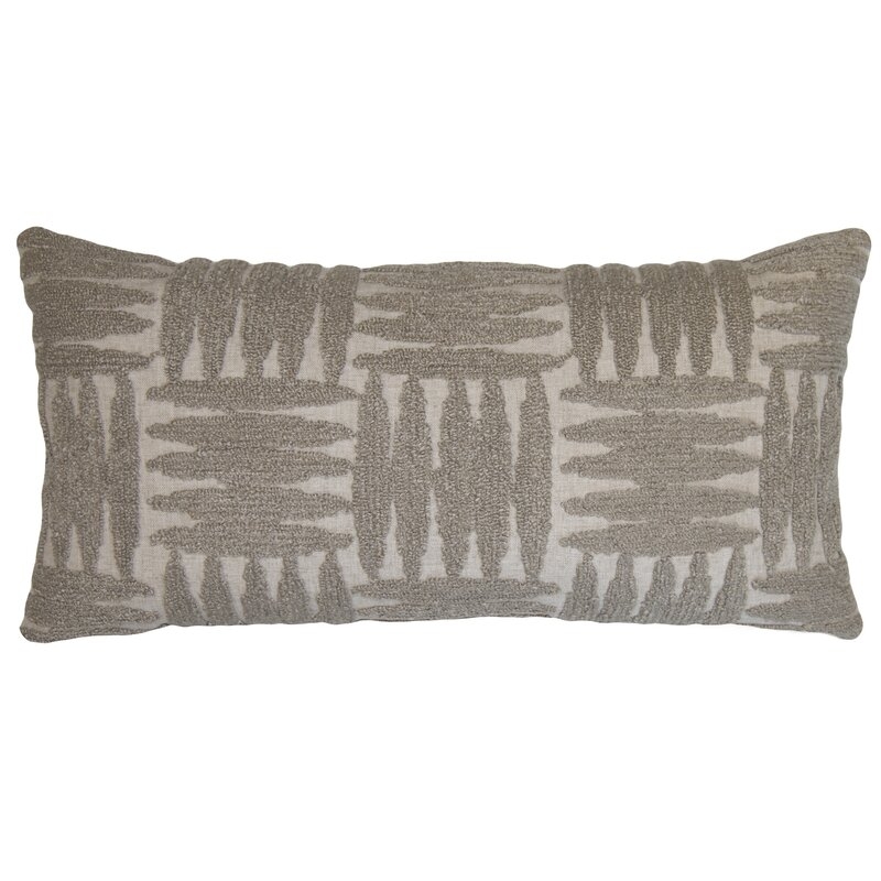 Square Feathers Cortez Vibe Throw Pillow Size: 24" x 24" - Image 0