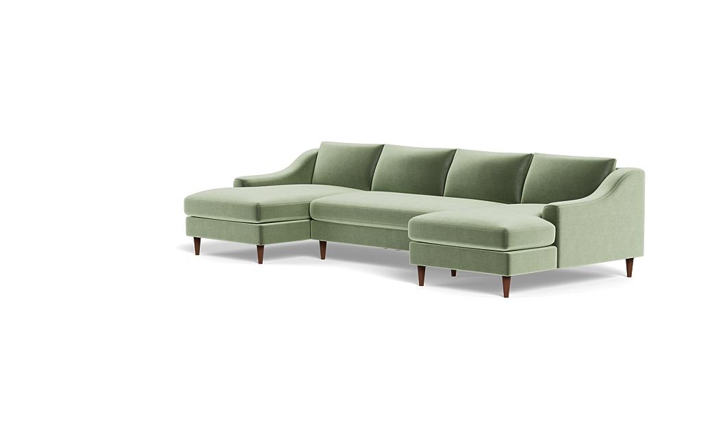 Saylor Slope Arm 3-Piece U-Sectional - Image 2