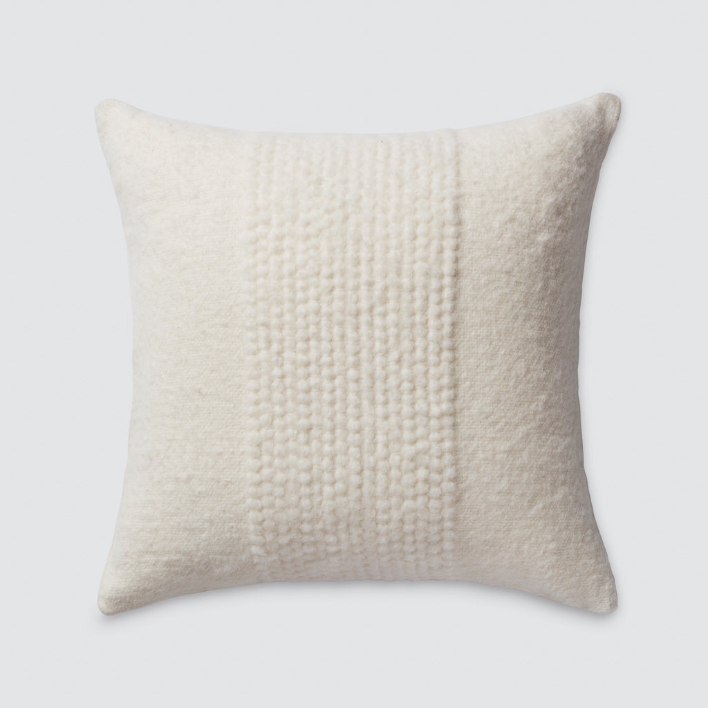 The Citizenry Veta Pillow | 22" x 22" | Ivory - Image 0