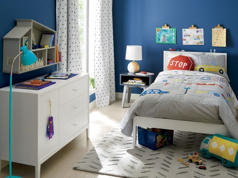 Ever Simple White Wood Kids Twin Bed - Image 2