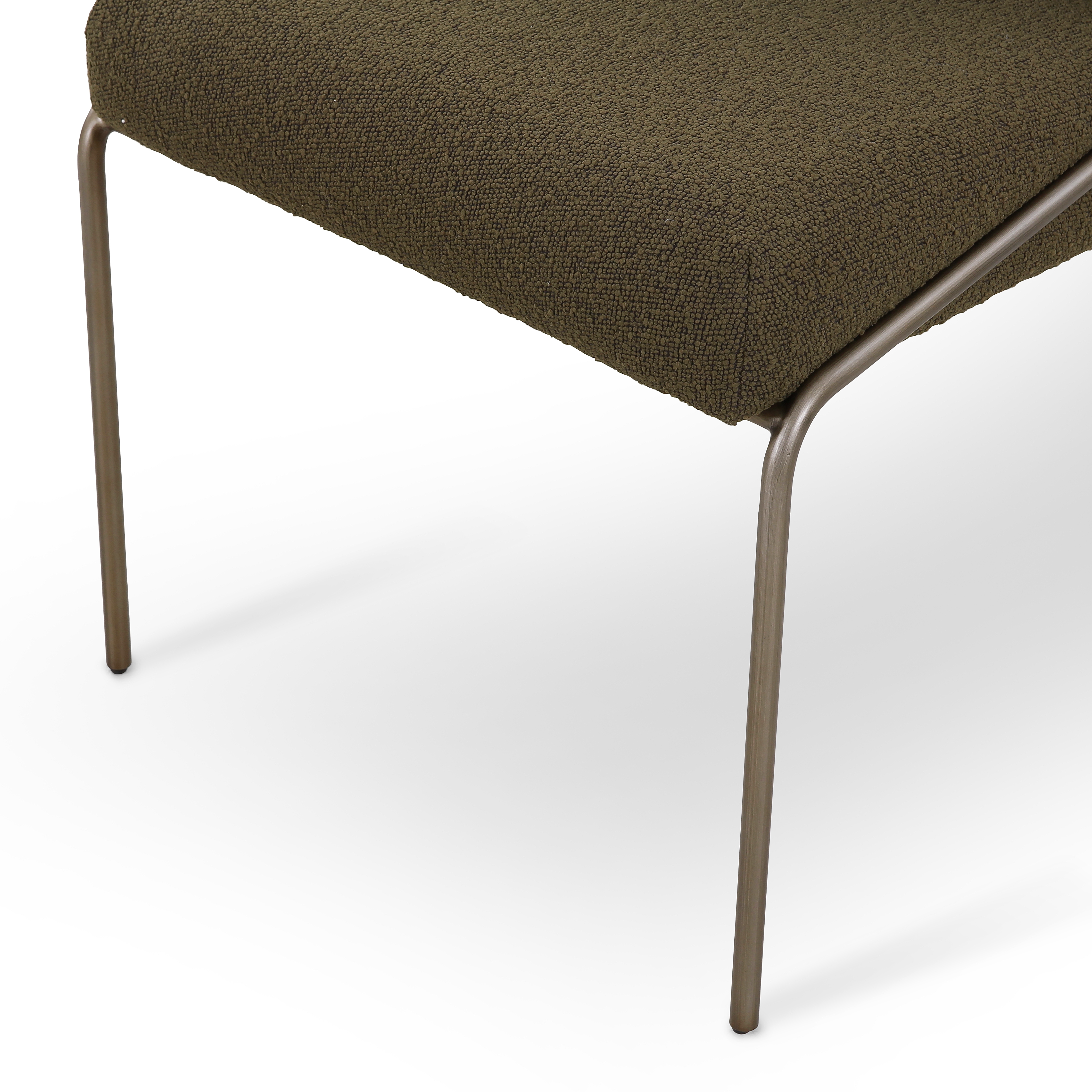 Astrud Dining Chair-Fiqa Boucle Olive - Image 6