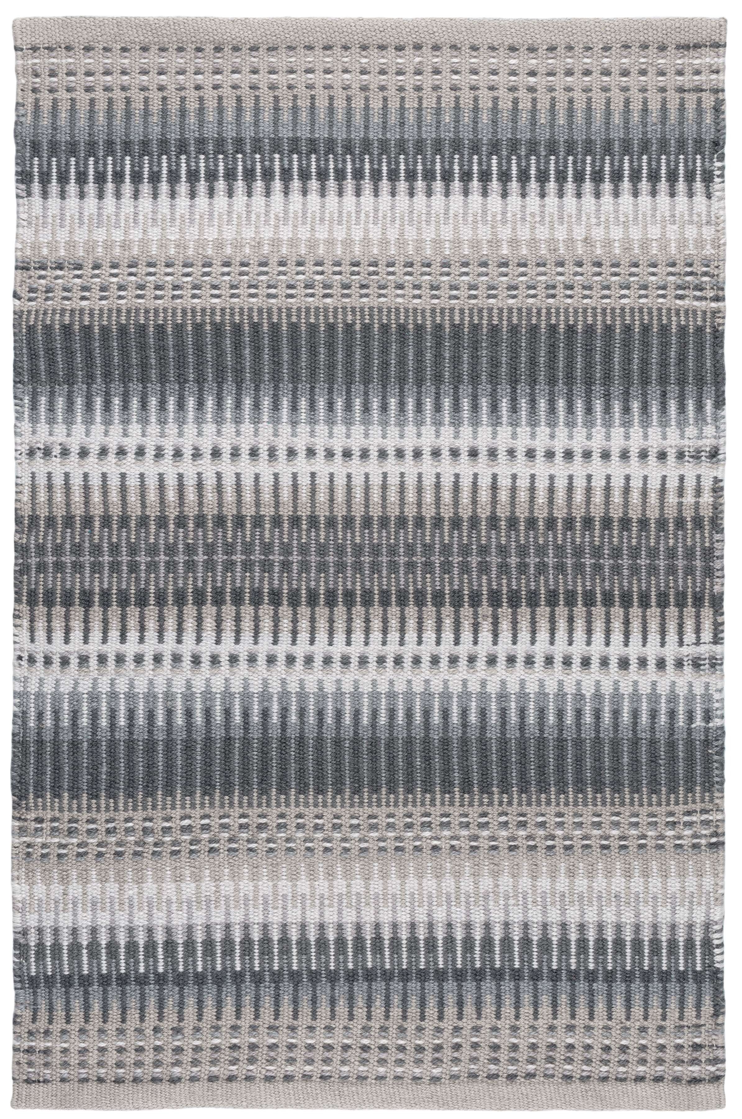 Folly Grey Handwoven Indoor/Outdoor Rug - Image 0