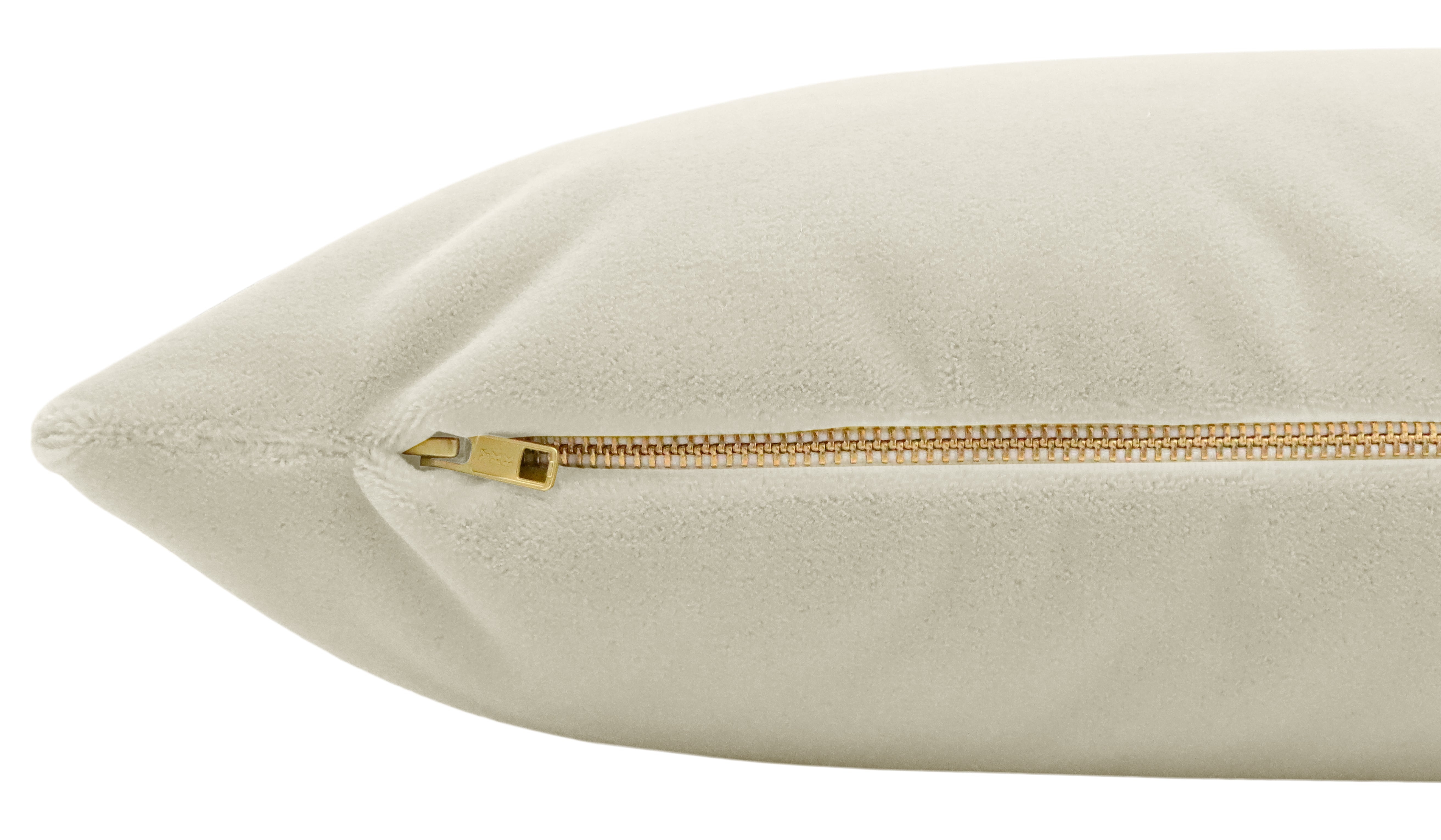 THE XL LUMBAR :: MOHAIR VELVET // MARBLE - BY THE YARD - Image 1