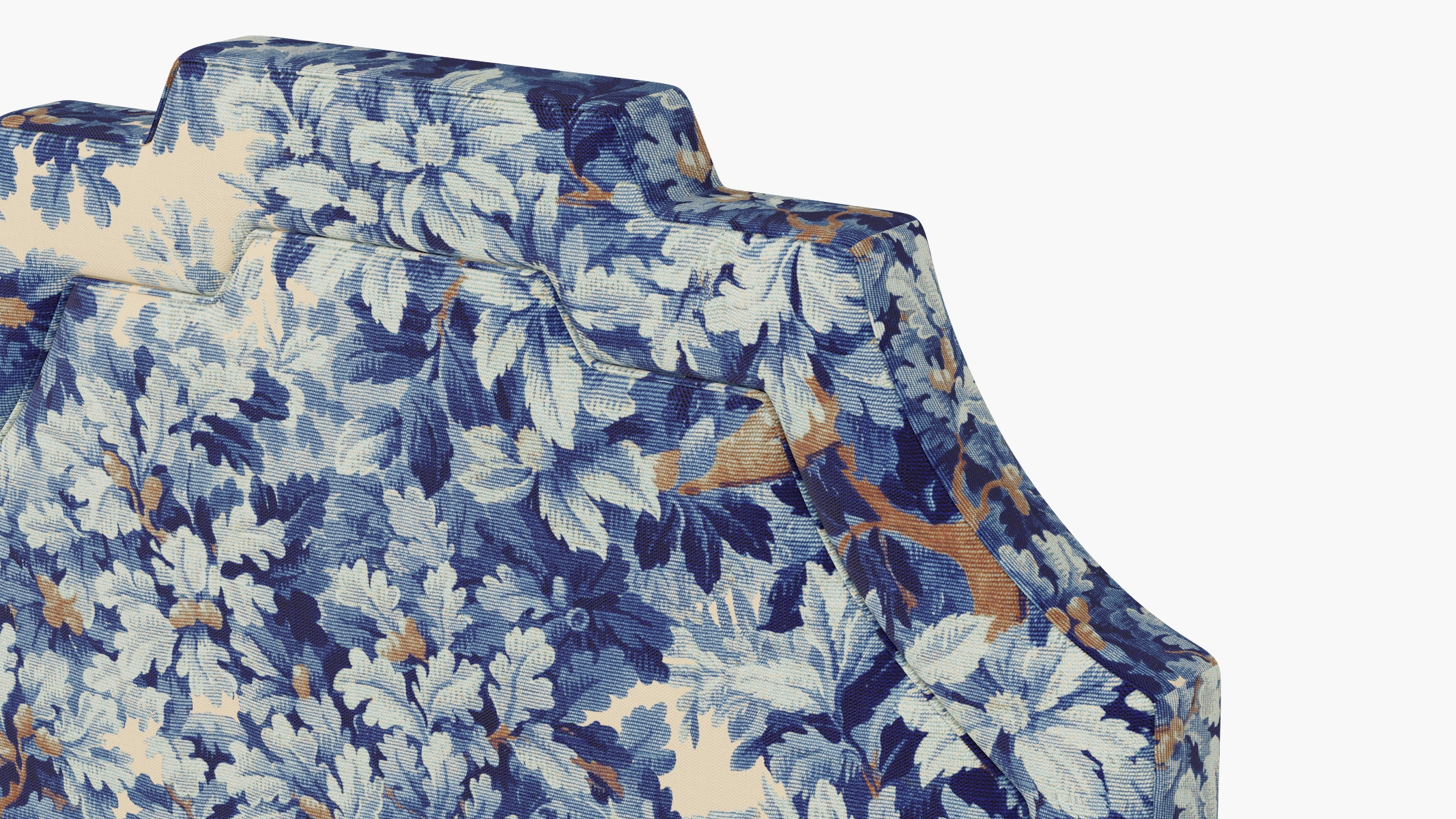 Art Deco Headboard, Limoges Bois De Chene, Twin - Image 2