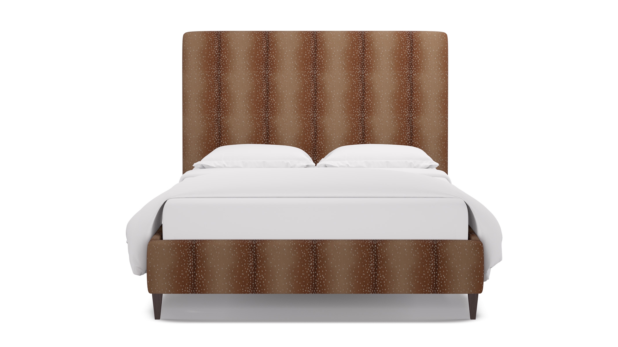 Classic Bed, Antelope, Espresso Square Tapered Leg, Twin - Image 0