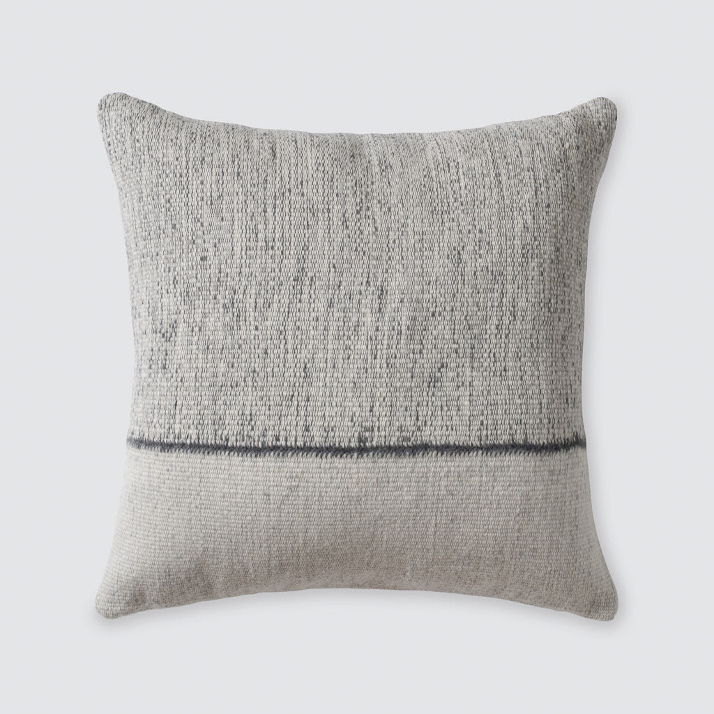 The Citizenry Claro Pillow | 22" x 22" | Grey - Image 0
