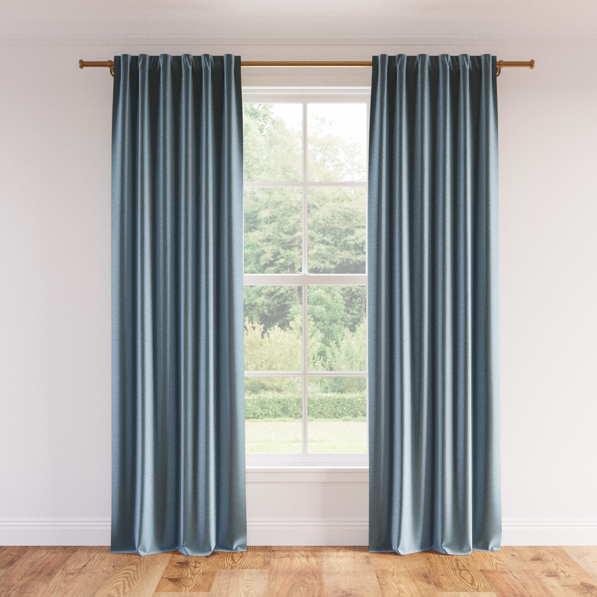 Velvet Curtain, Pacific Performance Velvet, 50" x 96", Unlined - Image 0