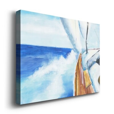 Heeling On A Sunny Day Premium Gallery Wrapped Canvas - Ready To Hang - Image 0
