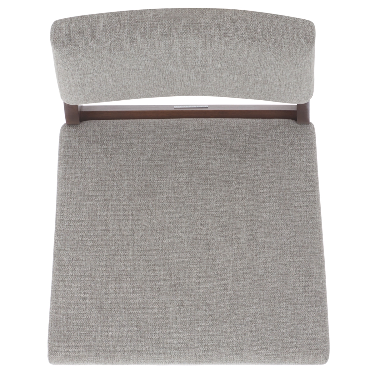 Jessbrina Wood Dining Chair - Walnut / Light Grey - Image 4