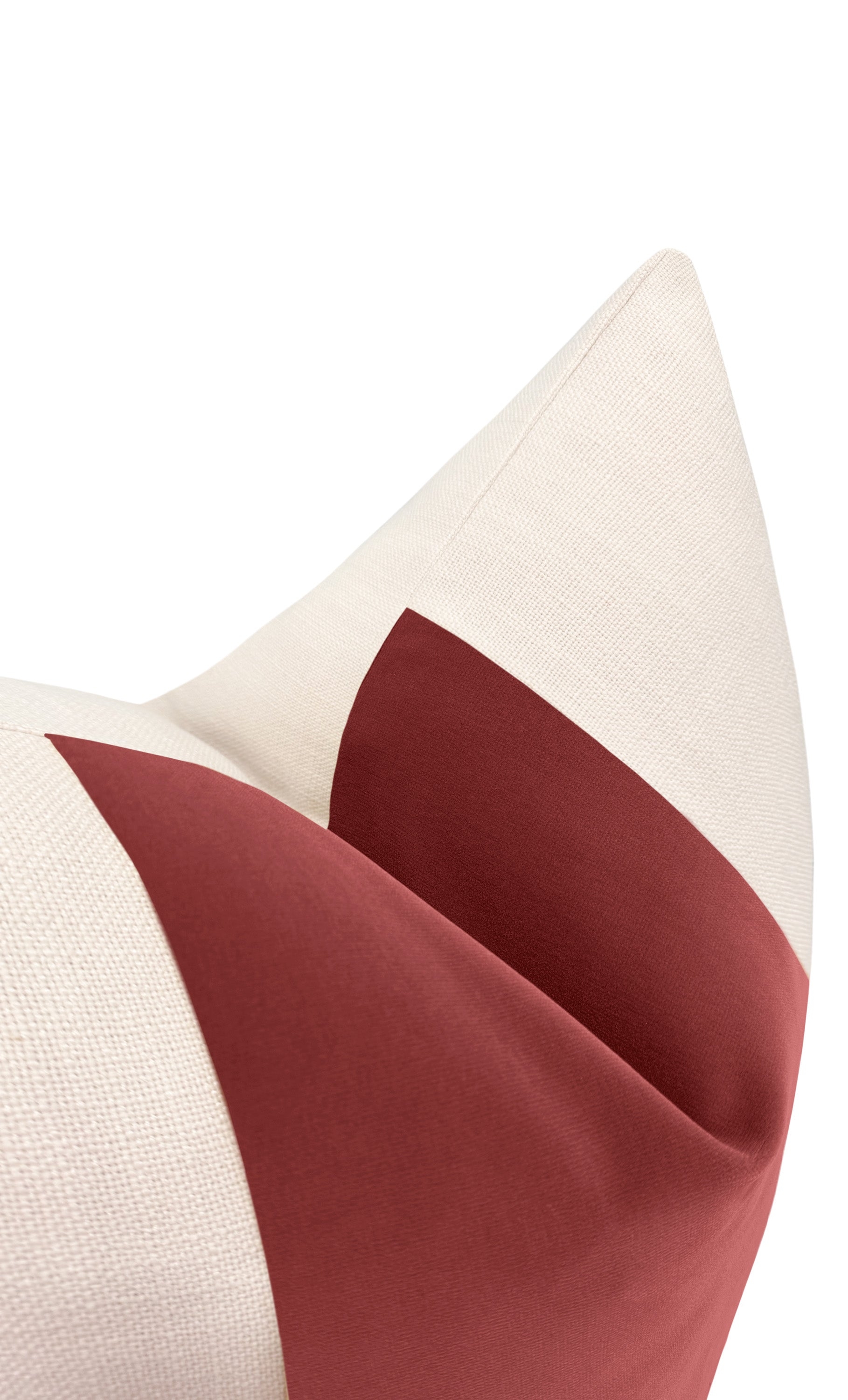 PANEL :: SIGNATURE VELVET // RHUBARB - 20" X 36" STANDARD SHAM - Image 2
